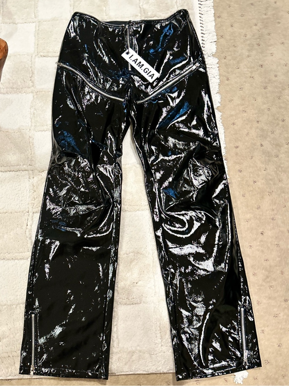 NWT I.AM.GIA Black Isla Pant SIZE:LARGE - Picture 10 of 12